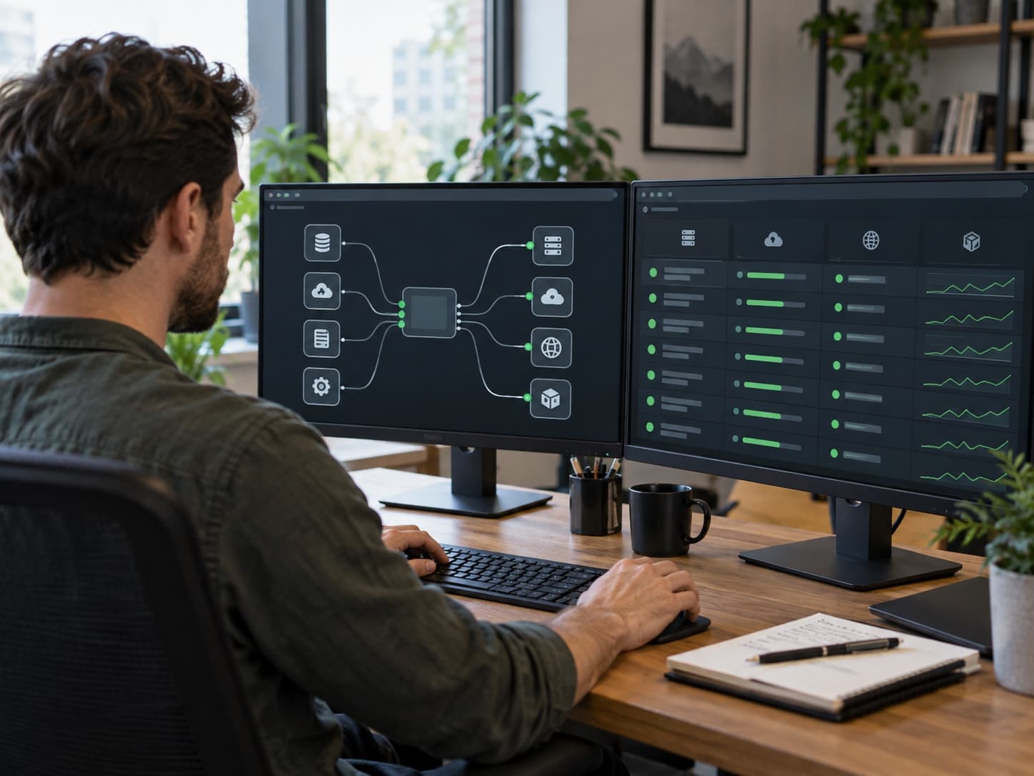 Backend engineer validating connected API integrations